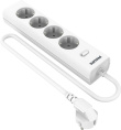 Сетевой фильтр Philips CHP2145WB/51, 3м, белый