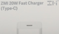 Сетевое зарядное устройство ZMI HA716, USB-C, 20Вт, 3A, белый [ha716 white]