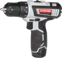 Дрель-шуруповерт Интерскол ДА-12ЭР-01, 1.5Ач,  с двумя аккумуляторами [534.0.1.01]