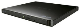 Оптический привод External DVD+/-RW LG GP57EB40.AHLE10B DVD Multi, внешний/внешний Slim, интерфейс USB-A, толщина 14 мм, цвет чёрный RTL