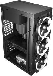 Корпус ATX KINGPRICE KPCC-MD203, Midi-Tower, без БП, черный