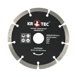 Диск алмазный сегментный (125x22.2 мм) KROTEC 5606002