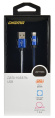 Кабель Digma Lightning m - USB m , 1.2м, 2A, синий [light-1.2m-bl]