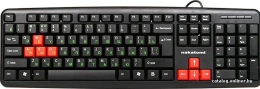 Клавиатура KN-02U BLACK-RED Nakatomi USB
