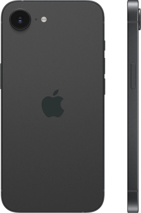 Смартфон Apple A3634 iPhone 17e 256Gb 8Gb черный моноблок 3G 4G 1Sim 6.1" 1170x2532 iOS 26 48Mpix 802.11 a/b/g/n/ac/ax NFC GPS Protect (MHRV4ZA/A)