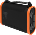 Электростанция портативная TopON TOP-X100 96000mAh 3A QC3.0 3xUSB черный/оранжевый чехол в комплект