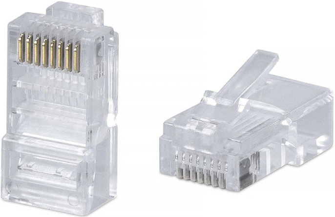 Коннектор RJ45 8P8C Cat.5e Cabeus 8P8C-FC неэкранированный