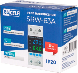 Стабилизатор напряжения Rucelf SRW-63A однофазный белый