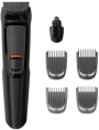 Триммер Philips Series 3000 MG3710/33 черный насадок в компл:6шт