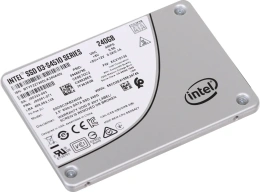 SSD 2,5" SATA-III Intel D3-S4510 240GB SSDSC2KB240G801 3D TLC NAND, последовательный доступ: 560/280 MBps, случайный доступ: 90000/16000 IOps, МТBF 2M Retail