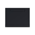 NTSS Шкаф настенный телекоммуникационный NTSS W 18U 600х600х964мм, 2 профиля 19, дверь стеклянная, боковые стенки съемные, задняя стенка, разобранный, черный RAL 9005 NTSS-W18U6060GS-BL
