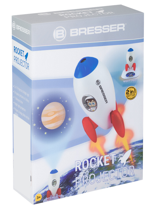 Проектор-ночник обучающий Bresser Space Rocket Slide