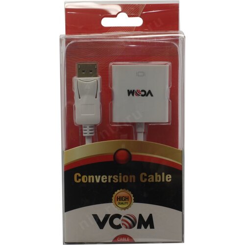 VCOM CG603-0.15м Кабель-адаптер DisplayPort M -- VGA 15F 0.15м