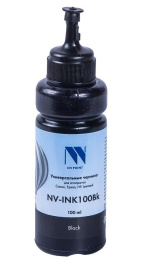 Чернила NVP универсальные на водной основе для Сanon, Epson, НР, Lexmark 100 ml Black NV-INK100UBk