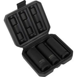 Набор ударных головок тонкостенных 3 шт, 17-21 мм, 1/2"DR Optimus OPT-40303