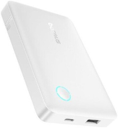 Внешний аккумулятор Baseus P1008210C213-00 EnerFill FP11 10000mAh 15W Moon White (Includes Simple Type-C to Type-C Cable 20V/3A 30cm) PPAP-1015-2