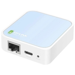 Wi-Fi роутер TP-LINK TL-WR802N,  Wi-Fi 4,  N300,  2.4ГГц, 1 WAN/LAN, белый