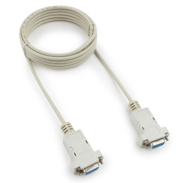 Кабель 0-модемный Cablexpert 9F/9F, Pro, 3.0м, пакет CC-134-10-N