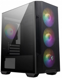 Корпус mATX MSI MAG Forge M100R, Mini-Tower, без БП, черный [306-7g20r21-809]