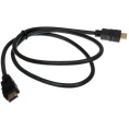 Bion Кабель HDMI v2.0, 19M/19M, 3D, 4K UHD, 1м, черный [BXP-HDMI2MM-010]/[BN-HDMI2MM-1M]