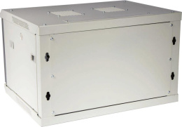 Шкаф коммутационный Lanmaster TWT-CBWPM-27U-6X8-GY настенный 27U 600x800мм пер.дв.металл задн.дв.спл.стал.лист 2 бок.пан. 60кг серый 56кг