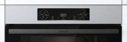 Духовой шкаф электрический Gorenje BOSB6737E06X,  77л,  дверца с 2 стеклами,  нержавеющая сталь/черный