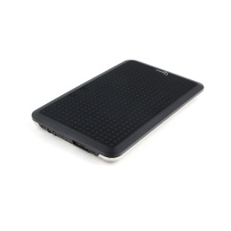 Бокс для жесткого диска EE2-U3S-60 Gembird 2.5", чёрный, USB 3.0, SATA, нержавеющая сталь OEM