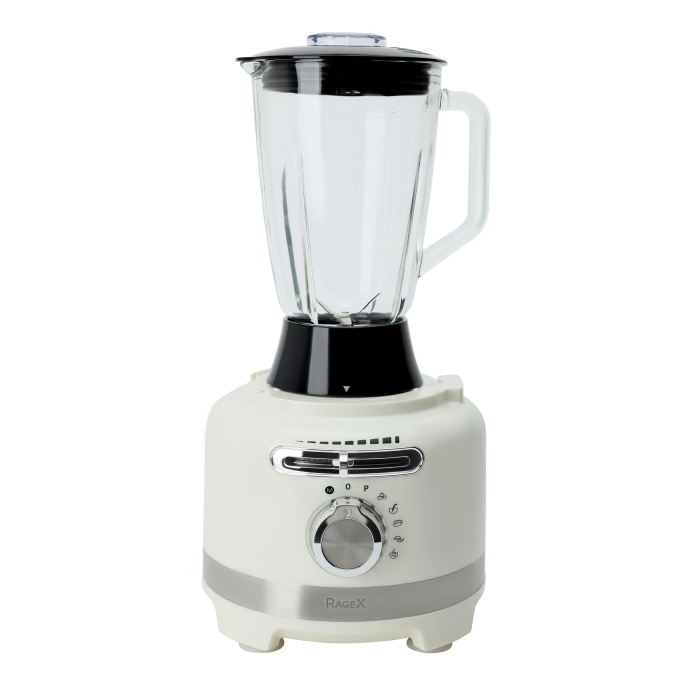 Кухонный комбайн RAGEX R108-105 12 в 1, 3 литра, 1000 Вт, зефирный