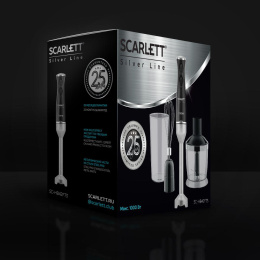 Блендер Scarlett Silver Line SC-HB42F73, погружной, черный
