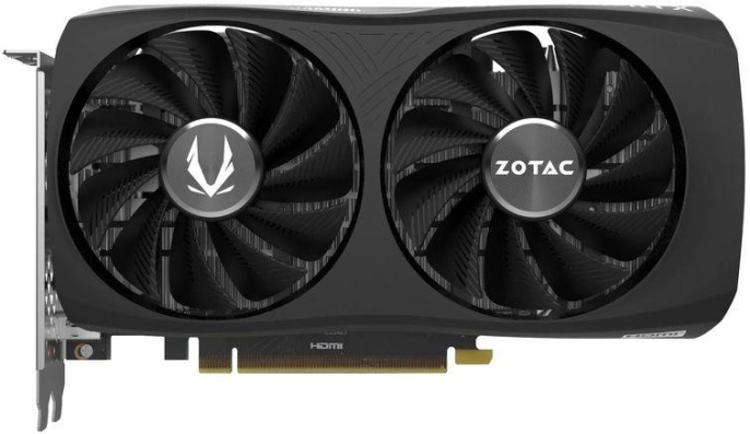 Видеокарта Zotac RTX4060 TWIN EDGE OC 8GB GDDR6 128bit 3xDP HDMI 2FAN Medium Pack ZT-D40600H-10M