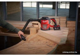 Пылесос Milwaukee M18 CV (4933459204) (профессиональный, питание: аккумулятор, сухая уборка, тип пылесборника: контейнер, объем пылесборника: 2.5 л, фильтр тонкой очистки)