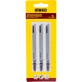 Пилка по металлу Т127D (3 шт; 74 мм; 8TPI) Biber 85280 тов-120523