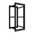 NTSS Стойка серверная NTSS OR двухрамная 42U 600-1000мм, комплект ножек, черный RAL 9005 NTSS-2POR42U/600-1000-BL