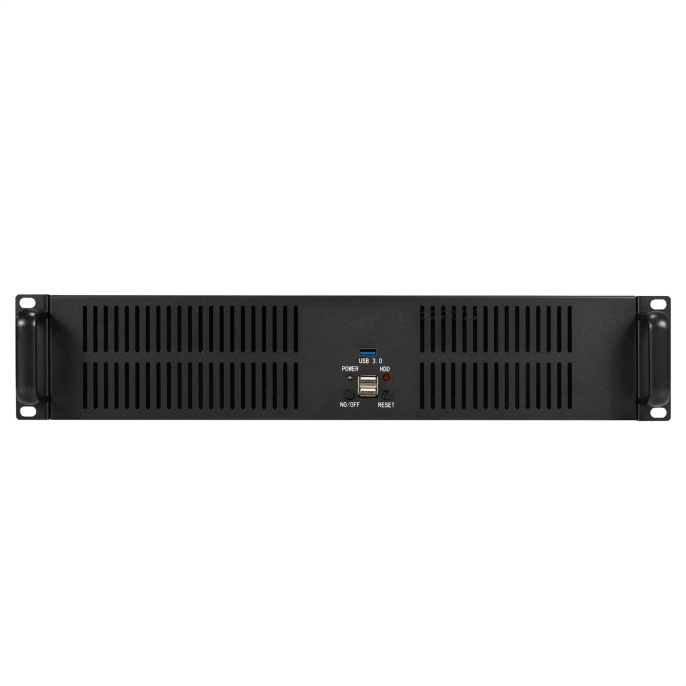 Серверный корпус ExeGate Pro 2U350-33 <RM 19", высота 2U, глубина 350, без БП, 2*USB+1* USB3.0> EX297591RUS