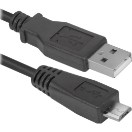 USB кабель Defender USB08-06 USB2.0 AM-MicroBM, 1.8м 87459
