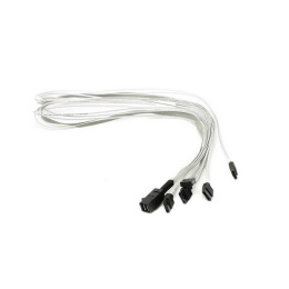 Кабель ACD-SFF8643-SATASB-08M INT SFF8643-to-4*SATA+SB HDmSAS -to- 4*SATA+SideBand internal cable 75cm аналог арт.50984, LSI00410, LSI00409, 2279800-R 6705050-75