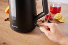 Чайник электрический Gorenje K17OPB 1.7л. 2200Вт черный корпус: пластик