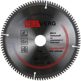 Диск пильный (216х30 мм; 100 зубьев) REDVERG 6621268