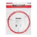 Кабельная протяжка мини УЗК в бухте стеклопруток d 35 мм 10м красная REXANT 47-1010