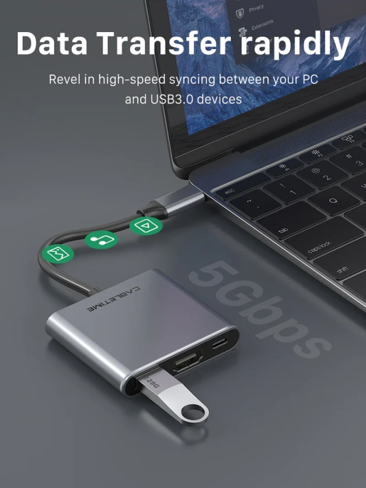 CABLETIME Док-станция Nintendo Switch CB42G CT-C160-PU31-CMHD31-S0.15 3 в 1 4K для телевизора/палубы Steam/Samsung Dex/PC