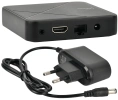 Perfeo SMART TV BOX приставка "PREMIER 4/16",Allwinner H618,Android 12, 4Gb/16Gb,Пульт Bluetooth