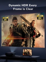 Кабель CABLETIME CH10H (CT-AV540-HE21G(C8K)-B1) 1 м, 8K PREMIUM HDMI 2.1, коаксиальный 32AWG, нейлоновый, 8K/60 Гц, 4K/144 Гц