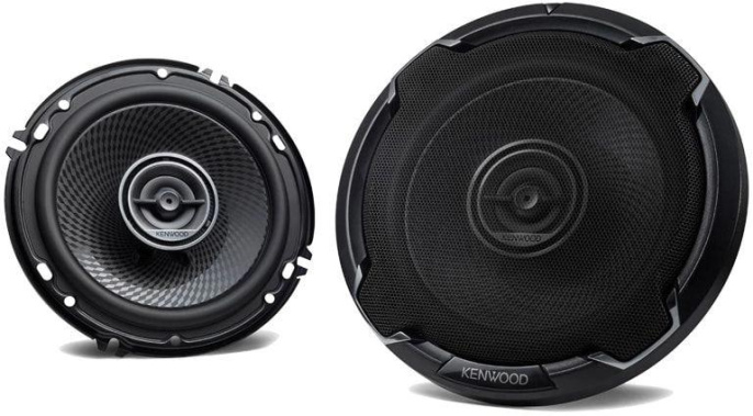 Колонки автомобильные Kenwood KFC-PS1696 320Вт 88дБ 4Ом 16.5см 6 1/2дюйм ком.:2кол. коаксиальные двухполосные