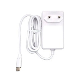 Блок питания Gembird NPA-DC7  для Raspberry Pi 4B, Белый, 5.1V, 3A, 15.3Вт, Кабель 1.5 m, USB Type-C output jack