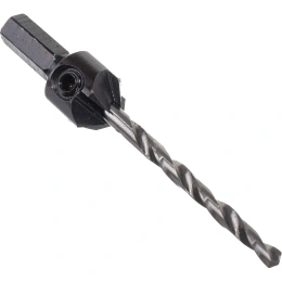 Сверло пилотное по дереву и зенкер №8 для шурупов 4 мм, размер №10 Gigant GT-064