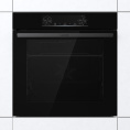 Духовой шкаф электрический Gorenje BO6735E05B, 77л, дверца с 2 стеклами, черный