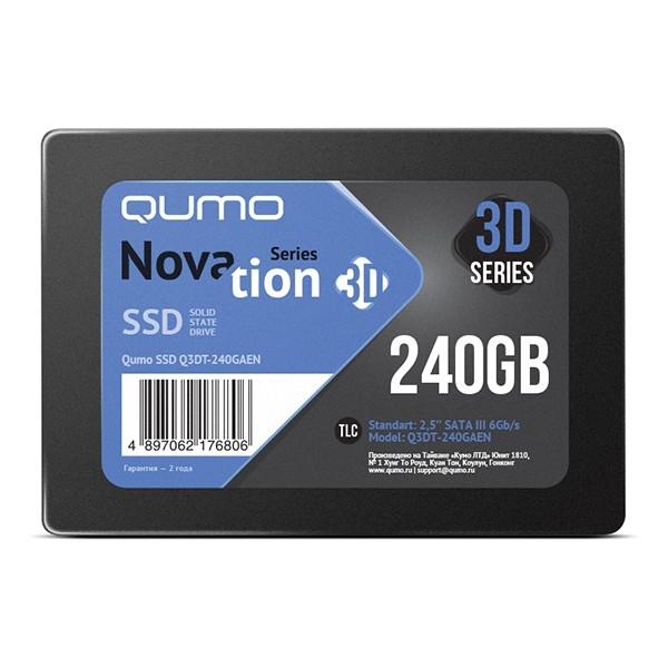 Накопитель SSD QUMO 240GB QM Novation Q3DT-240GAEN {SATA3.0}