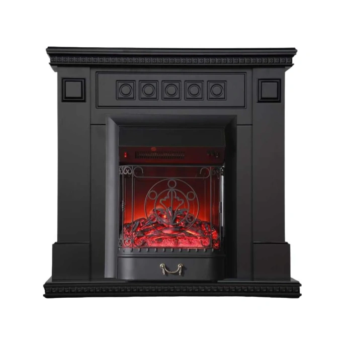 Каминокомплект InterFlame Остин Магия Magestic black венге с Magestic bl венге