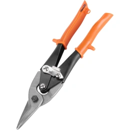 Ножницы по металлу SPARTA 250 мм, пряморежущие, обливные ручки 783155