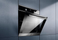 Духовой шкаф электрический Electrolux EOF5H40BX, дверца с 2 стеклами, черный